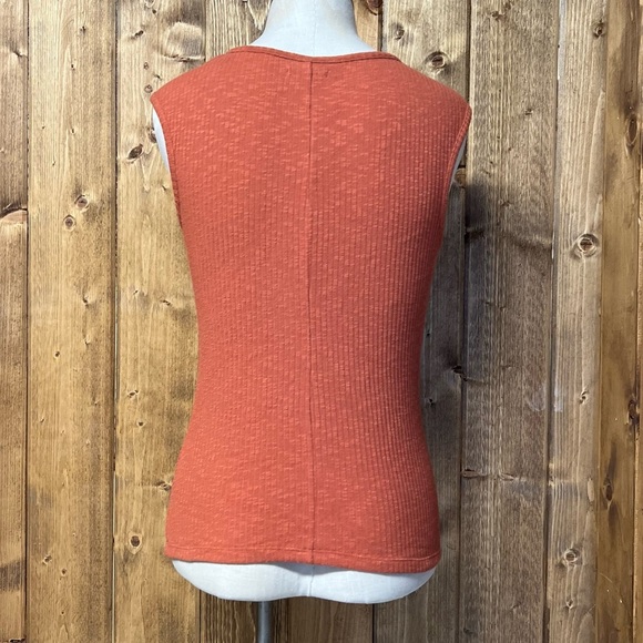 NWT Maurices Small XS Orange Corset Style Tank Top - Picture 6 of 9